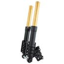 Touring Fork Tubes - Gold / Black / Chrome - view 2