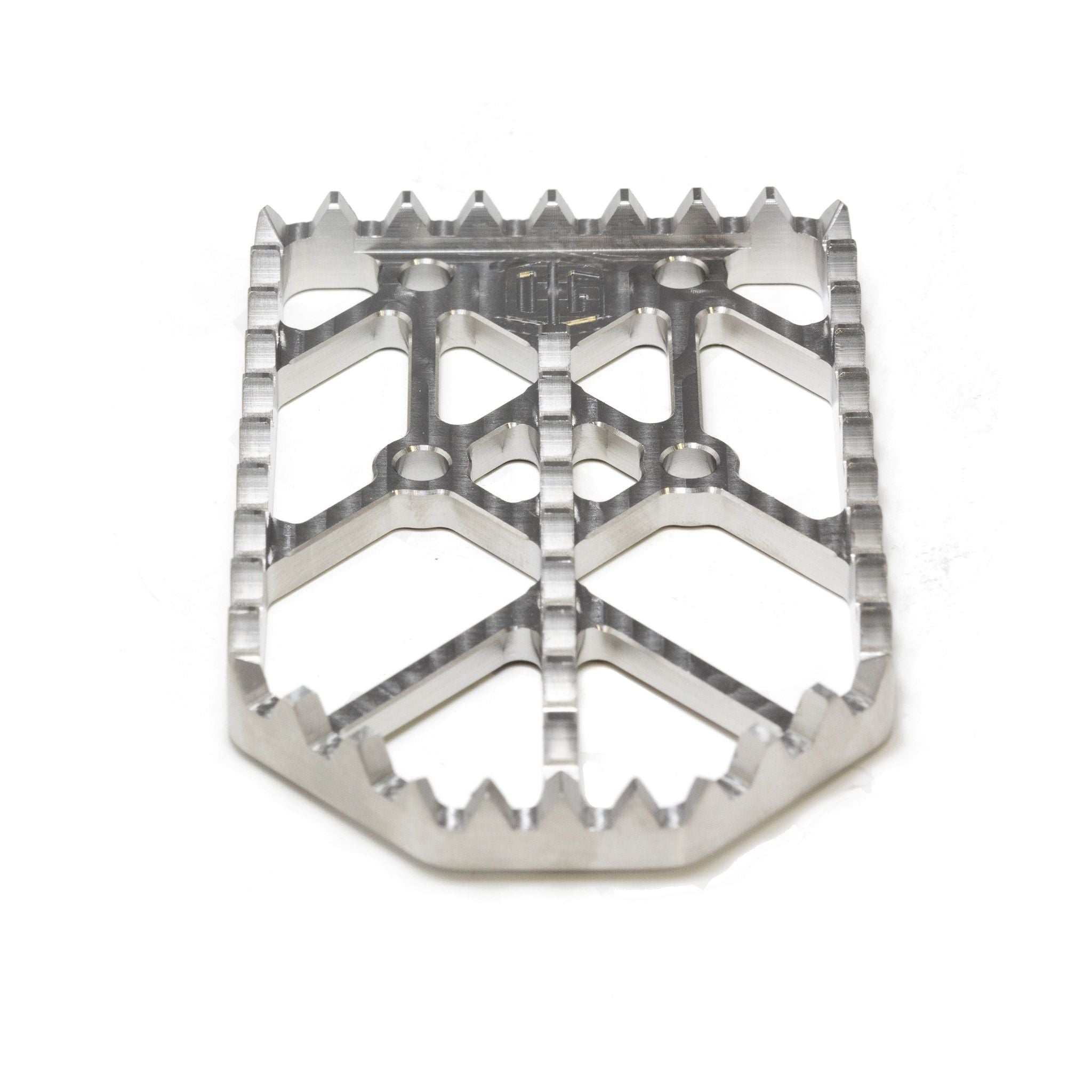Moto‑X raw aluminum replacement motorcycle foot peg gripper