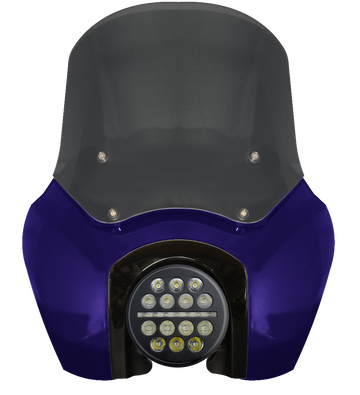 OG Softail Low Rider S Complete T-Sport Fairing Kit - Mystic Shift