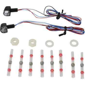 KOSO - NANO LED DUAL TURN & BRAKE LIGHTS - AMBER/RED