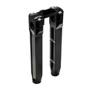 OG 10.5-inch black straight handlebar risers for motorcycle