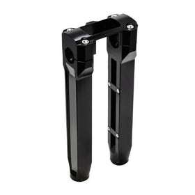 OG 10.5-inch black straight handlebar risers for motorcycle