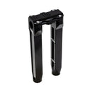 OG 10.5" Straight Risers — Original Garage Moto black CNC 6061 T6 handlebar risers