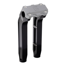 Black OG 10.5 inch Pull Back Riser Legs