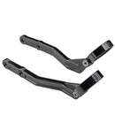 Black remote reservoir mounts for 2009-up Touring motorcycles