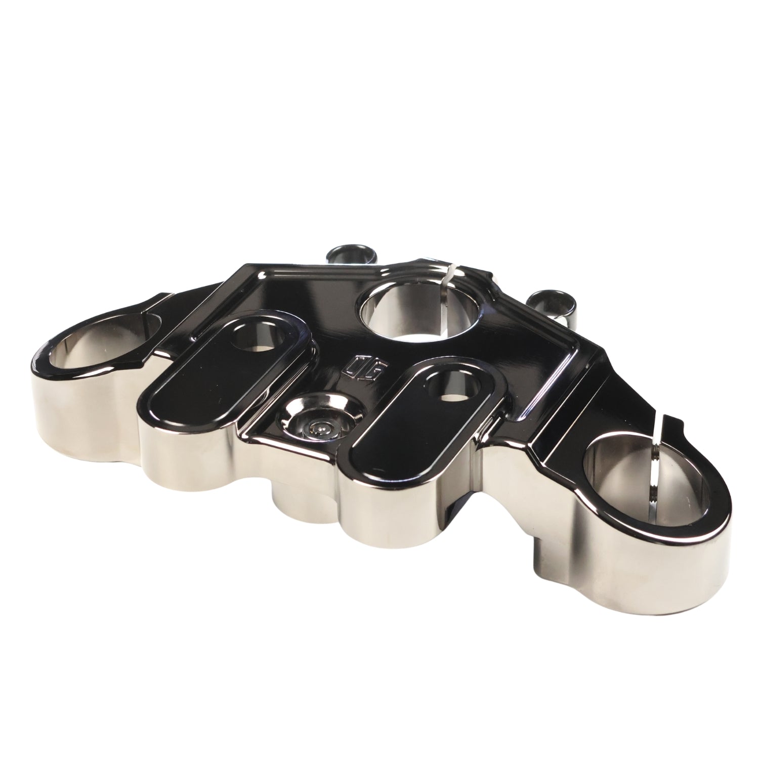 2014–2023 Touring Drop 1 top triple tree black chrome motorcycle triple clamp