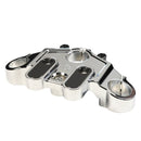 Chrome top triple tree for 2014–2023 Touring motorcycles