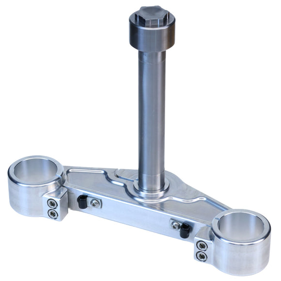 Billet aluminum lower triple tree for 2014–2023 Harley Touring motorcycles