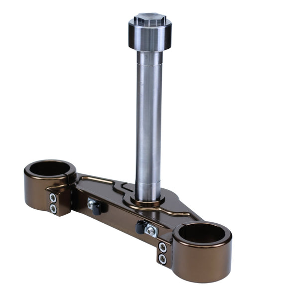 Bronze lower triple tree for 2014-2023 touring motorcycles