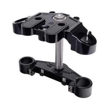 Black Harley Davidson 2014-Up Touring Drop 1" Triple Trees kit