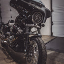 OG 2014-Up Touring Lower Triple Tree kit installed on a 2020 Street Glide FLH