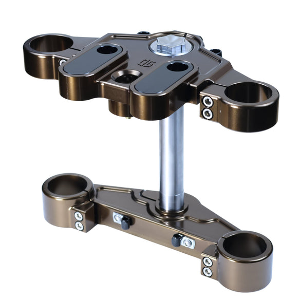 Bronze 2014-up Touring motorcycle triple tree clamp