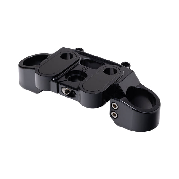 Black OG 2018-Up Softail 49mm Drop 1 inch Top Triple Tree