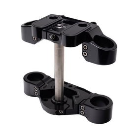 Black OG 2018-Up Softail 49mm Drop 1 inch Triple Trees kit