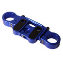 2020 Harley Softail Lowrider S blue anodized top triple tree clamp