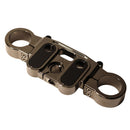 2020 Softail Lowrider S top triple tree clamp black chrome