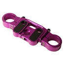 2020 Softail Lowrider S purple anodized top triple-tree clamp