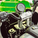 2020-Up Softail Lowrider S & ST Black Drop 1" Triple Trees kit installed on a 2025 Softail Low Rider S FXLRS
