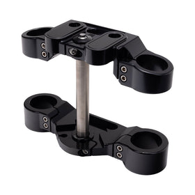 Black 2020-Up Softail Lowrider S & ST Drop 1" Triple Trees kit