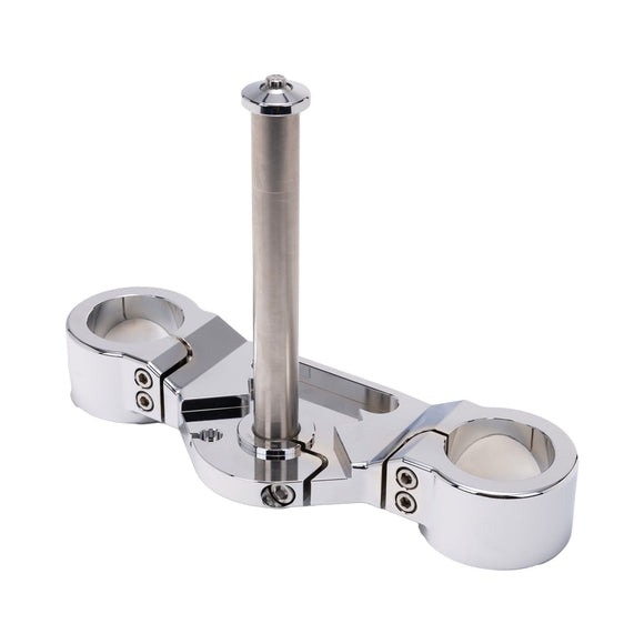 Chrome 2020-Up Softail Lowrider S & ST Lower Triple Tree kit