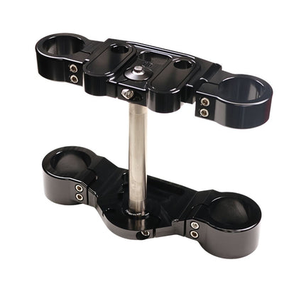 Black 2020-Up Softail Lowrider S & ST Triple Trees kit