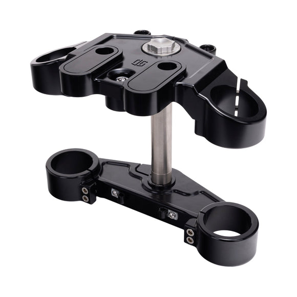 OG Black Harley Davidson 2023-Up Touring CVO Triple Trees kit Drop 1 inch