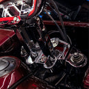 OG 2023-Up Touring CVO Drop 1'' Triple Trees kit installed on a 2024 CVO Road Glide