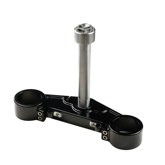 OG 2023‑Up Touring CVO Lower Triple Tree kit — Original Garage Moto CNC 6061‑T6 black lower triple tree