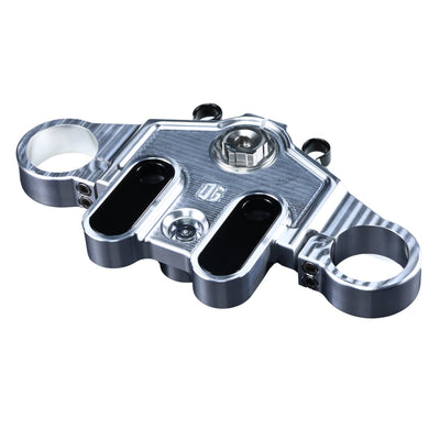 Machined aluminum top triple clamp for 2023-up Harley CVO Touring