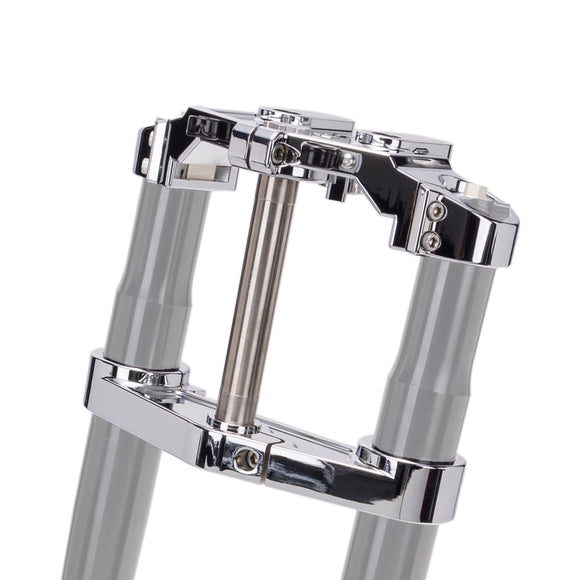 OG Chrome 2023-Up Touring CVO Triple Trees kit Drop 1 inch