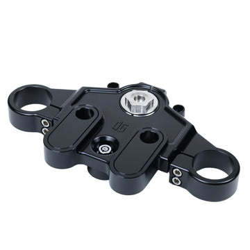 OG 2024‑Up Touring Top Triple Tree black CNC‑machined top for 2024+ Harley‑Davidson Touring (49mm)