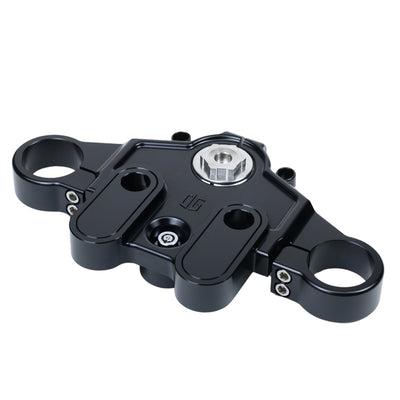 OG 2024‑Up Touring Top Triple Tree black CNC‑machined top for 2024+ Harley‑Davidson Touring (49mm)