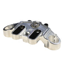 CNC billet aluminum top triple tree clamp for touring motorcycles