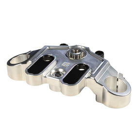 CNC billet aluminum top triple tree clamp for touring motorcycles