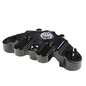OG 2024‑Up Touring Drop 1in Top Triple Tree – black CNC top clamp for 2024+ Harley‑Davidson Road Glide (49mm)
