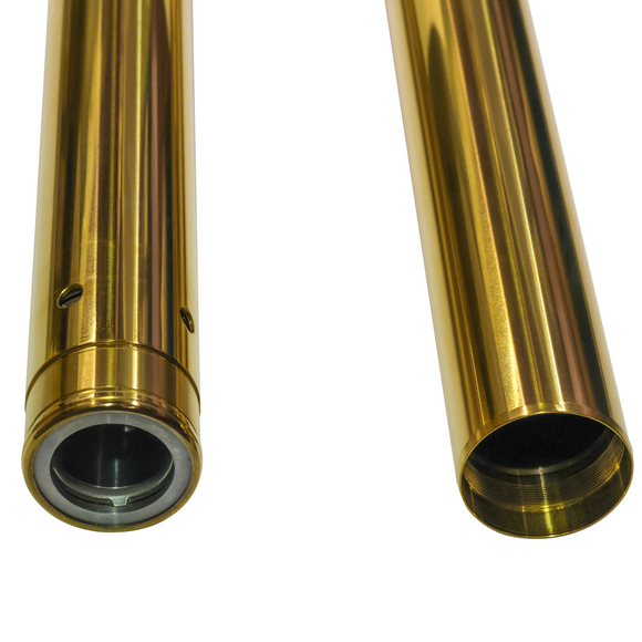 49mm gold touring motorcycle fork tubes 2018+