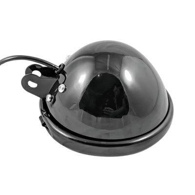 OG 5.75" Black Headlight Bucket – gloss die-cast aluminum OEM-style headlamp housing