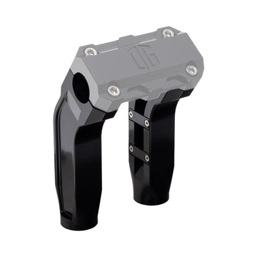 Black OG 6.5 inch Pull Back Riser Legs