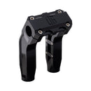 OG Black 6.5 inch Pull Back Risers with Black Standard Top Clamp