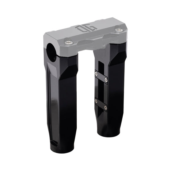 Black OG 6.5 inch Straight Riser Legs