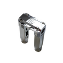 OG 6.5 chrome straight riser handlebar clamp