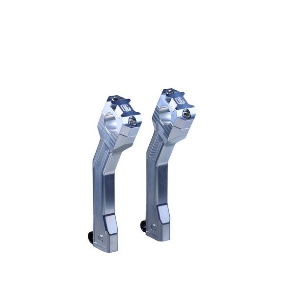 OG 7.5 Pan‑America pull-back aluminum handlebar risers (pair)