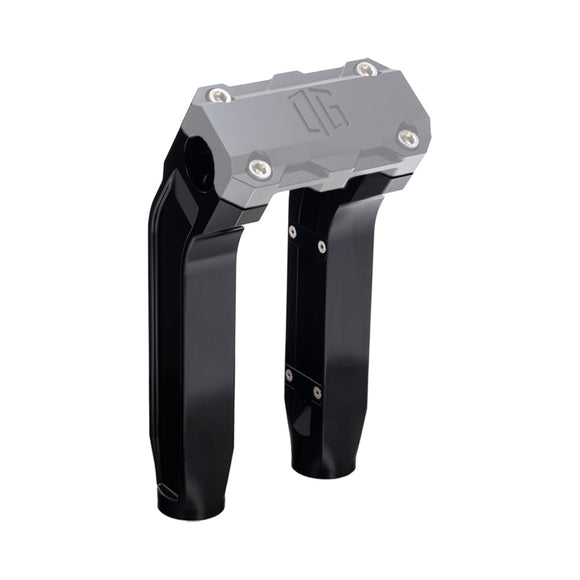 Black OG 8.5 inch Pull Back Riser Legs