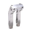 OG Aluminum 8.5 inch Pull Back Risers with Aluminum Standard Top Clamp