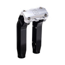 OG Black 8.5 inch Pull Back Risers with Aluminum Standard Top Clamp
