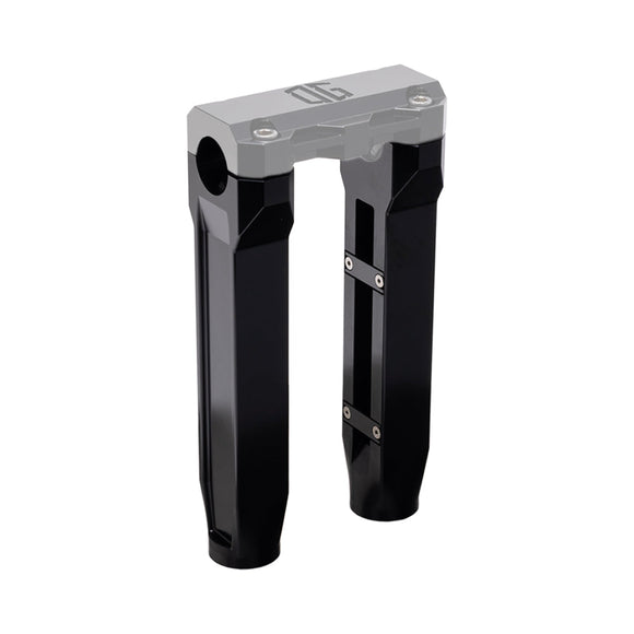 Black OG 8.5 inch Straight Riser Legs
