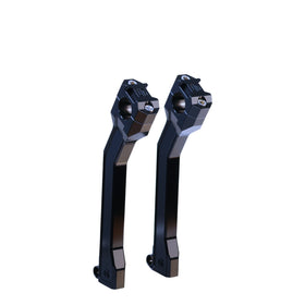OG 9.5" Pan America pull-back risers CNC 6061-T6 black for Harley Pan America