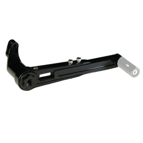 Adjustable black brake arm for Harley‑Davidson Touring models