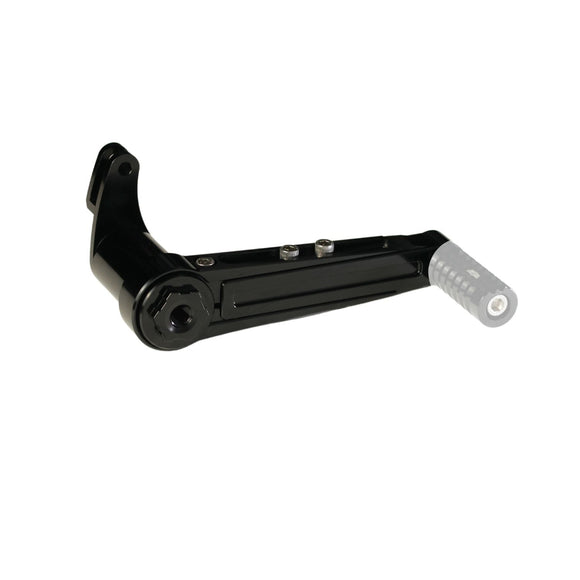 OG Adjustable Brake Arm V2 — black billet adjustable brake arm for Harley‑Davidson Touring models