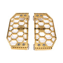 Gold Plating Floorboards for Harley Davidson Touring Model